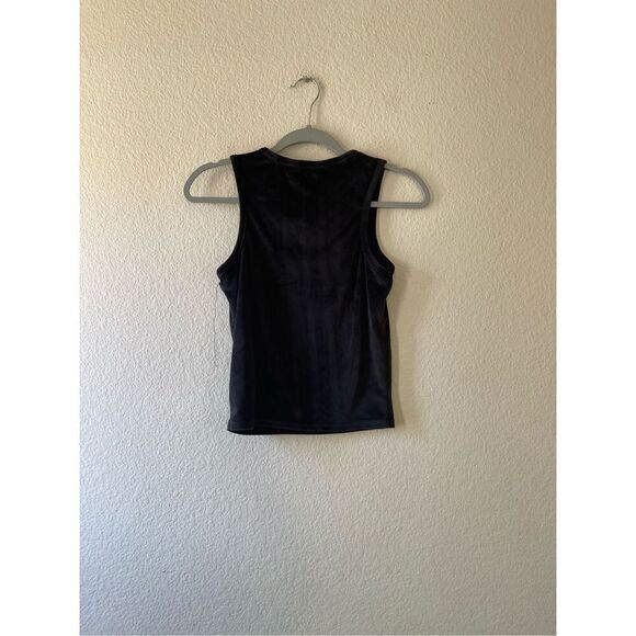 Juicy‎ couture velour furry cropped y2k tank size medium - Picture 2 of 5